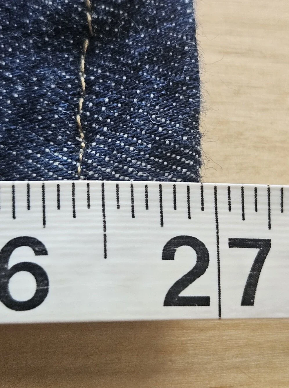 Levis 501 Button Fly Mens Dark Wash Blue Jeans 32X27‎